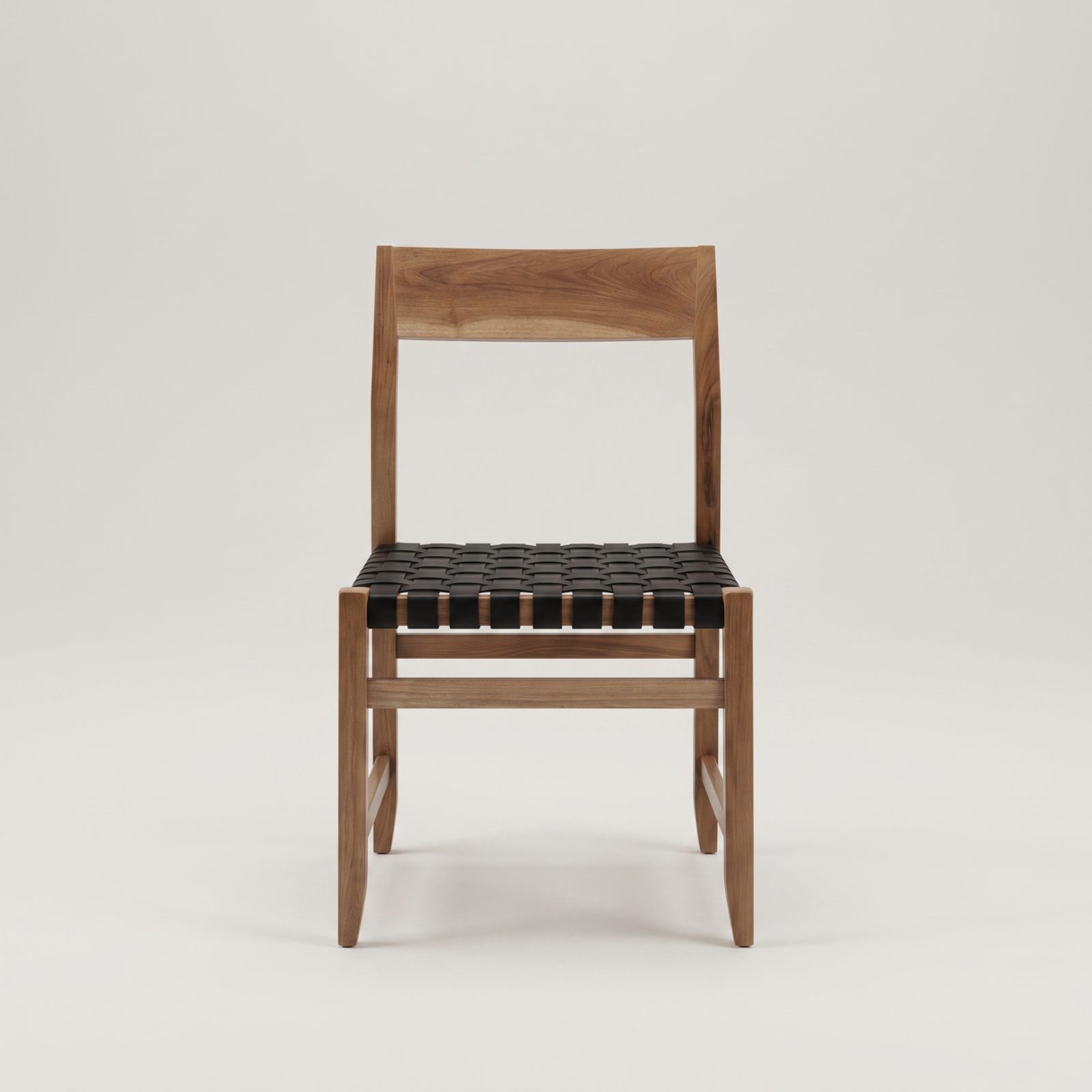 Silla de Comedor - Asiento en Cuero
